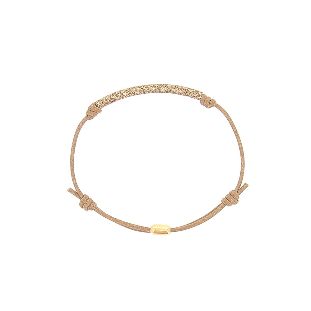Bracciale Corda Barretta Polvere di Sogni Gold