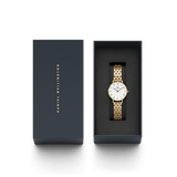 Petite Roman Numerals 5-Link Gold