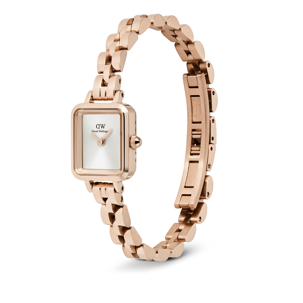 Quadro Mini Arch 3-link White Rose Gold