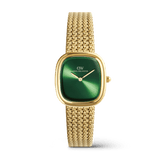 Margot Braided Mesh Emerald Gold 24mm