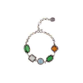 Bracciale Quarzi assortiti-Bracciali-YVONE CHRISTA-Gioielleria Granarelli