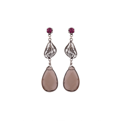 Orecchini Yvone Christa Zircone e Topazi-Orecchini-YVONE CHRISTA-Gioielleria Granarelli