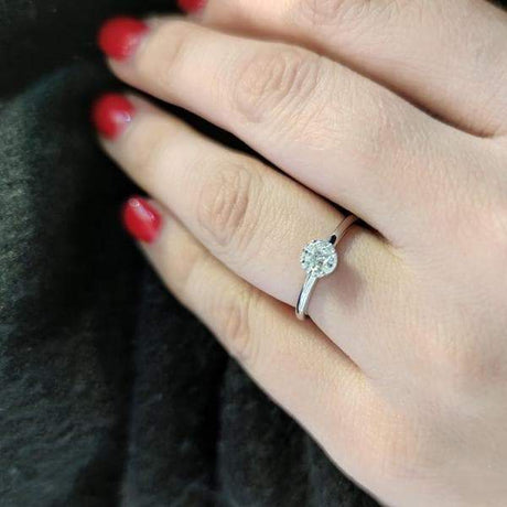 Anello Solitario-Anelli-CRIVELLI- [SKU] -Gioielleria Granarelli