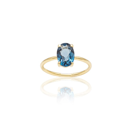 Anello topazio london-Anelli-GioGio- [SKU] -Gioielleria Granarelli