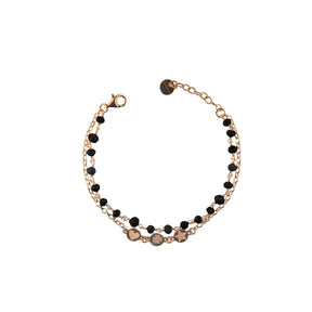 Bracciale doppio Gipsy Tierra Nero-Bracciali-RUE DES MILLE-Gioielleria Granarelli
