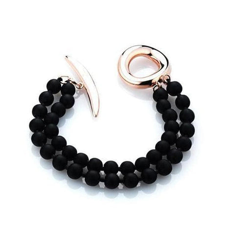 Bracciale Rubber Chiusura Staffa-Bracciali-MARCELLO PANE- [SKU] -Gioielleria Granarelli