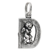 Charm Lettera D con Angelo-Ciondoli-RASPINI- [SKU] -Gioielleria Granarelli
