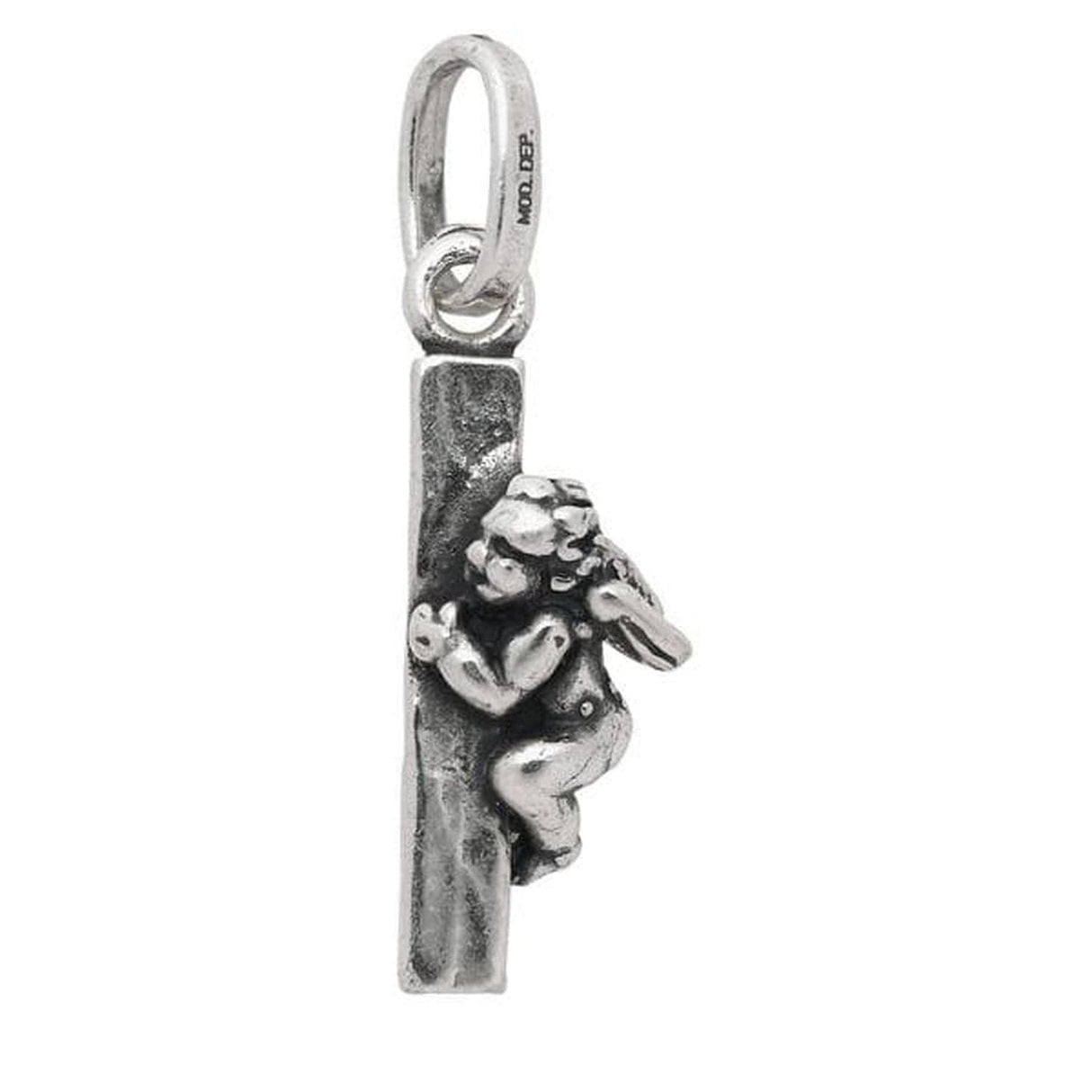 Charm Lettera I con Angelo-Ciondoli-RASPINI- [SKU] -Gioielleria Granarelli