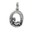 Charm Lettera O con Angelo-Ciondoli-RASPINI- [SKU] -Gioielleria Granarelli