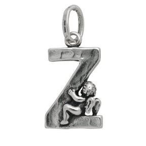 Charm Lettera Z con Angelo-Girocolli-RASPINI- [SKU] -Gioielleria Granarelli