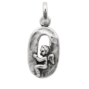 Charm Numero 0 con Angelo-Girocolli-RASPINI- [SKU] -Gioielleria Granarelli