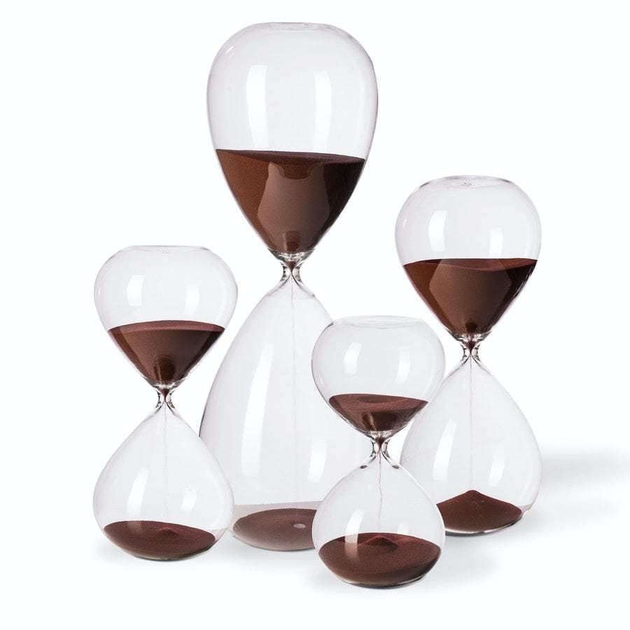 Clessidra Brown XL-Living-POLS POTTEN- [SKU] -Gioielleria Granarelli