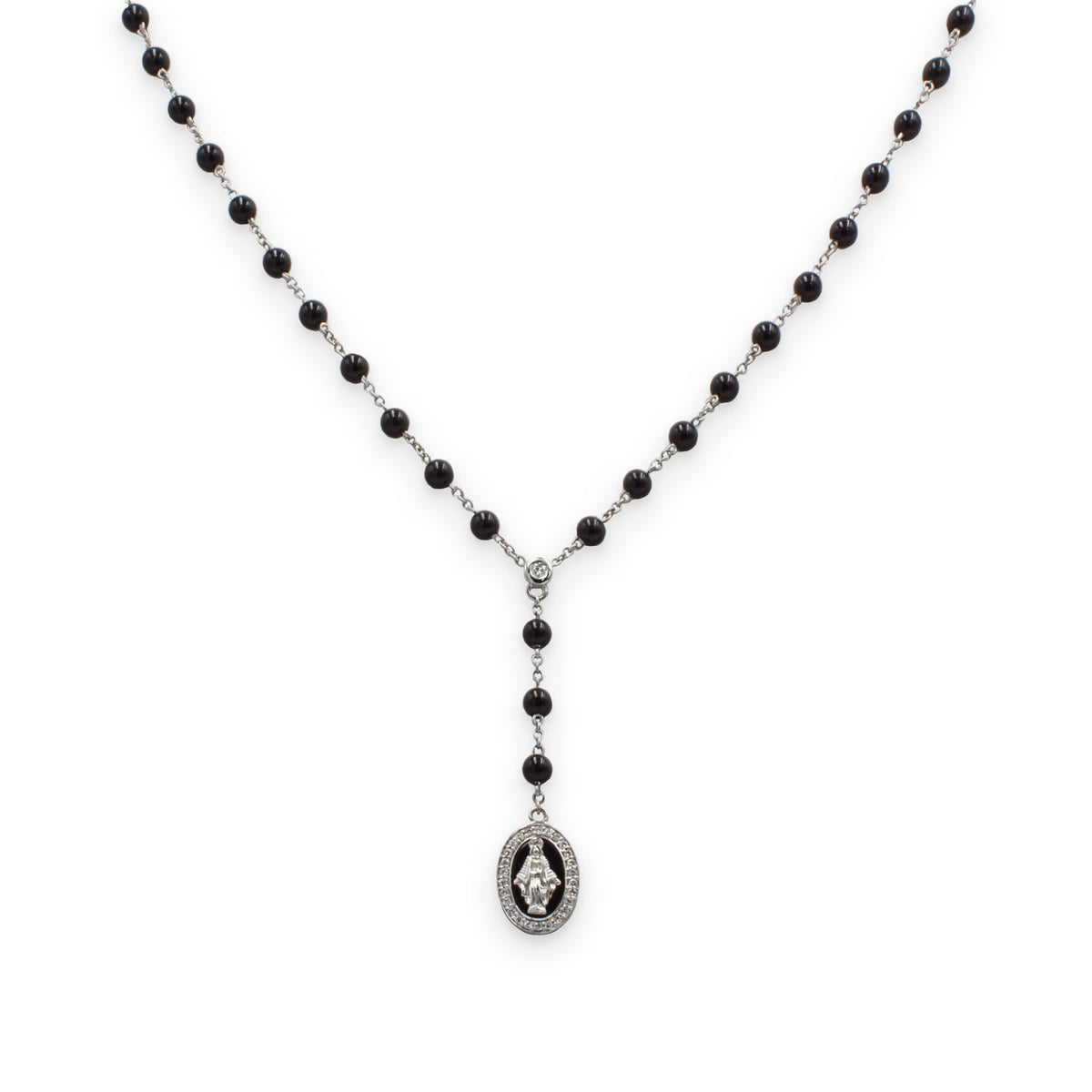 Collana con Cordino di Perline per Portachiavi e Porta Badge Collana con Cordino di Perline per Portachiavi e Porta Badge