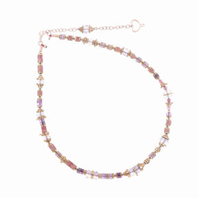 Girocollo Deco' Rosa-Girocolli-MAMAN ET SOPHIE-Gioielleria Granarelli