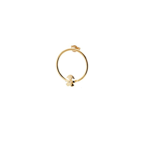 Orecchino Les Petits Bimba con Diamante Oro Giallo-Orecchini-LE BEBE'-Gioielleria Granarelli