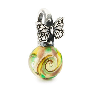 Pendente Giardino delle Farfalle-Beads-TROLLBEADS- [SKU] -Gioielleria Granarelli