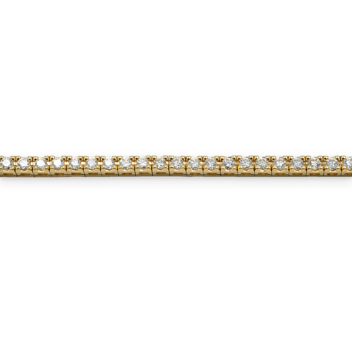 Tennis Diamanti Oro Giallo-Bracciali-GioGio-Gioielleria Granarelli